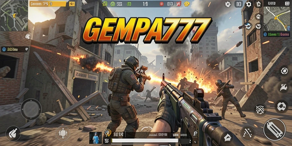Tampilan menarik dari gameplay GEMPA777 yang mendebarkan.
