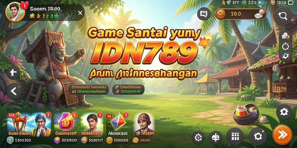 Gameplay seru IDN789 yang mengasyikkan dan penuh warna.