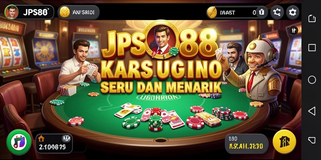 Screenshot gameplay Kasino JPS88 yang menegangkan dan mengasyikkan.