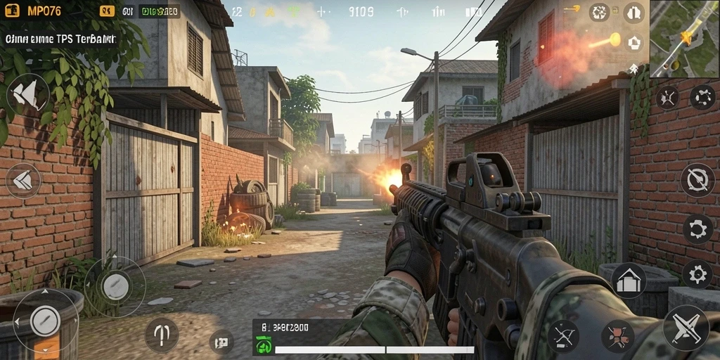Tampilan gameplay MPO76 yang mendebarkan dan penuh aksi.
