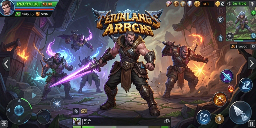 Gameplay seru ARPG dengan pertarungan epik dan petualangan mendebarkan.