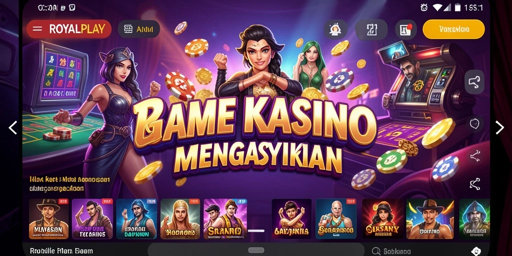Screenshot dari gameplay ROYALPLAY yang seru dan menarik.